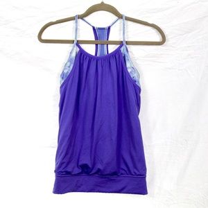 Ivivva Purple Built in Bra Children’s Workout Tanks
